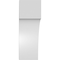 Ekena Millwork 5 1/2-in. W x 8-in. D x 16-in. H Westlake Architectural Grade PVC Knee Brace BRCP055X08X16WTL - alternate 2